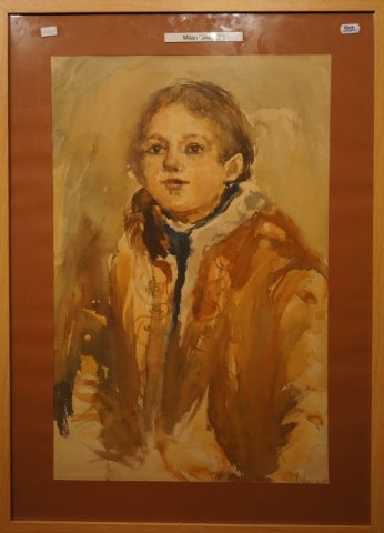 dievča polfigúra