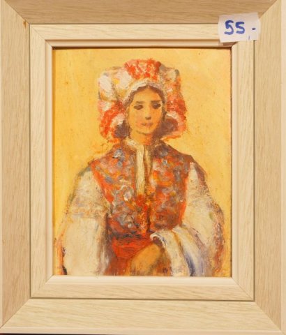 dievča v kroji