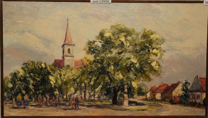 kostol stromy