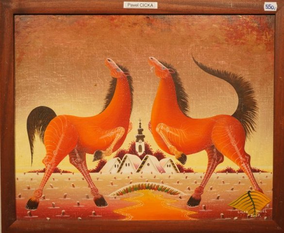 oranžové kone