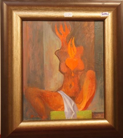 žena abstrakt