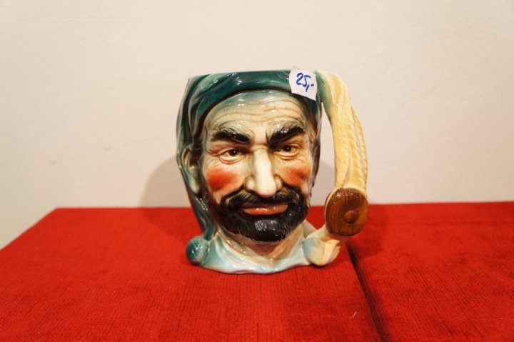 pohár hlava pirát