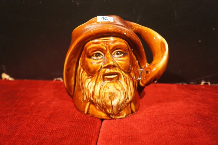 pohár hlava rybár